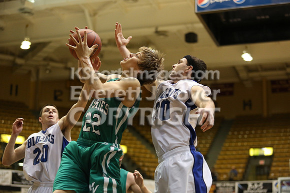 Beloit St. Johns Tipton - Northern Valley Kansas State 1A D2 Basketball