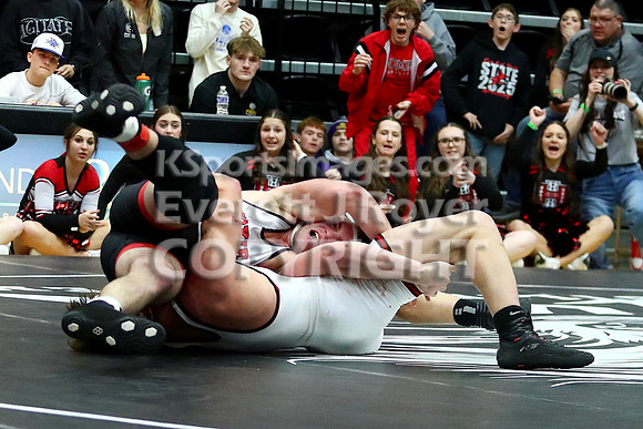 175 Easton Nickelson (Hoxie Hs) 35-2, Sr. over Dayton Stephen (Hill City Hs) 45-5, Sr. (Dec 7-6)
