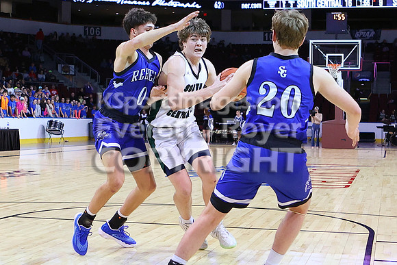 South Central vs South Gray, SPIAA Basketball Tournament,  Dodge City