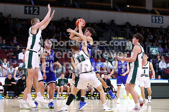 South Central vs South Gray, SPIAA Basketball Tournament,  Dodge City