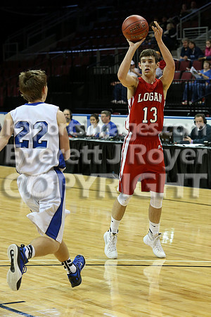 1AD2 Boys Third Place Game - Beloit St. John's Tipton vs Logan