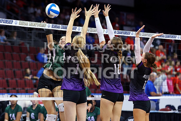 Maranatha Academy vs Valley Heights 2A State Volleyball Tournament