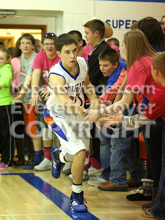 Otis-Bison vs. Lacrosse Boys Basketball 12-19-14