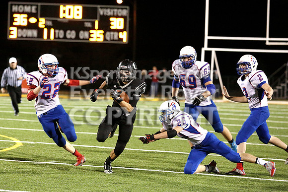 Central Plains Oilers vs. Hanover Wildcats  2014 Kansas 8 Man D1 Championship Game