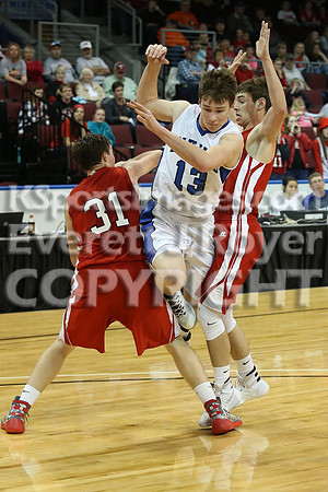 1AD2 Boys Third Place Game - Beloit St. John's Tipton vs Logan