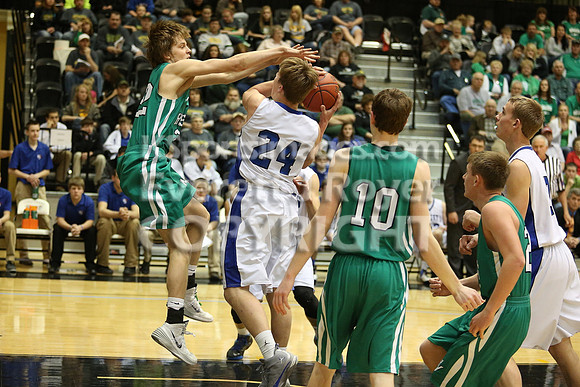 Beloit St. Johns Tipton - Northern Valley Kansas State 1A D2 Basketball