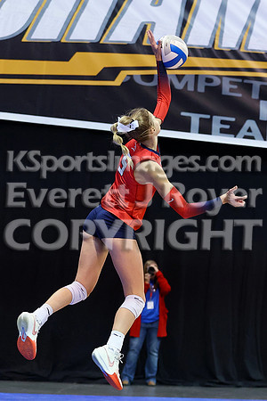 Maranatha Academy vs Ellinwood 2A State Volleyball Tournament
