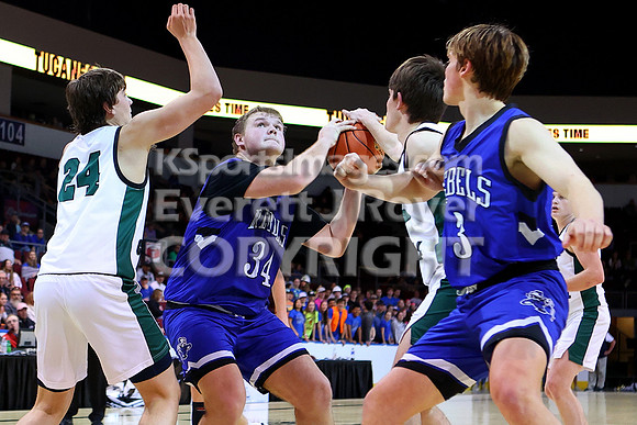 South Central vs South Gray, SPIAA Basketball Tournament,  Dodge City