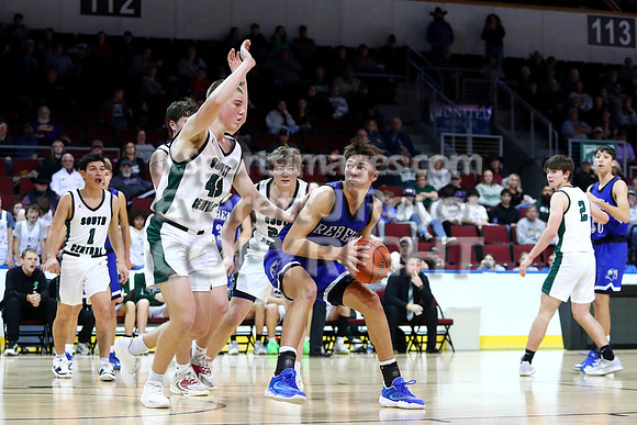 South Central vs South Gray, SPIAA Basketball Tournament,  Dodge City