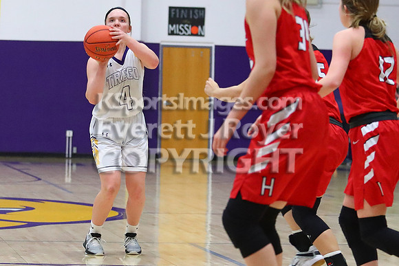 Trego County vs Hoxie 2A Girls Basketball