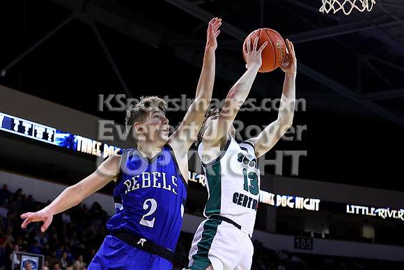 South Central vs South Gray, SPIAA Basketball Tournament,  Dodge City