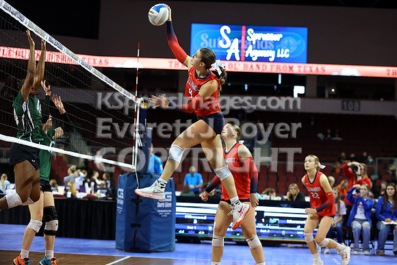 Maranatha Academy vs Ellinwood 2A State Volleyball Tournament