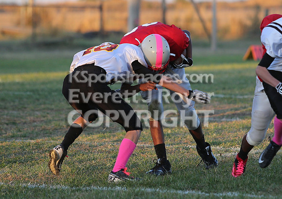 Victoria - Macksville Junior High Football Game