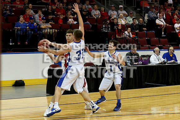 1AD2 Boys Third Place Game - Beloit St. John's Tipton vs Logan