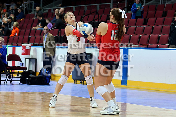 Maranatha Academy vs Ellinwood 2A State Volleyball Tournament