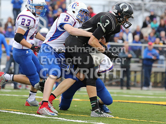 Central Plains Oilers vs. Hanover Wildcats  2014 Kansas 8 Man D1 Championship Game
