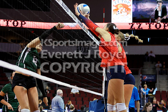 Maranatha Academy vs Ellinwood 2A State Volleyball Tournament