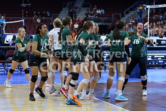 Maranatha Academy vs Ellinwood 2A State Volleyball Tournament