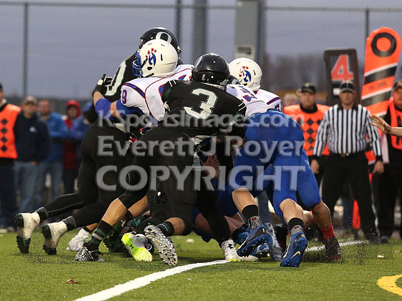 Central Plains Oilers vs. Hanover Wildcats  2014 Kansas 8 Man D1 Championship Game