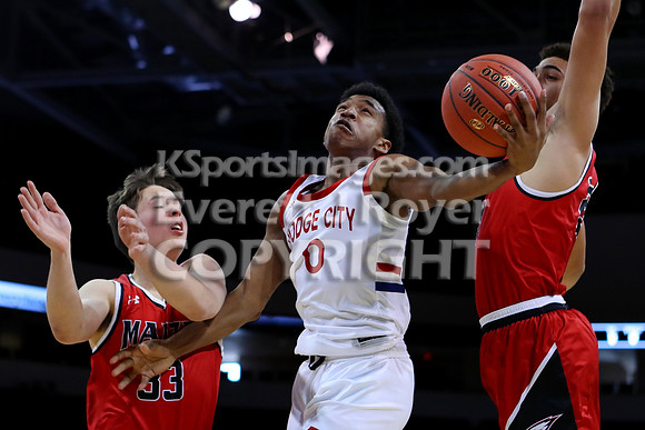 Dodge City vs Maize Boys Basketball