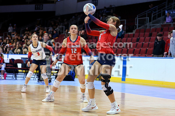 Maranatha Academy vs Ellinwood 2A State Volleyball Tournament