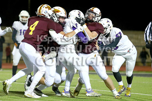 Hays High vs Valley Center 5A Football Playoff Game