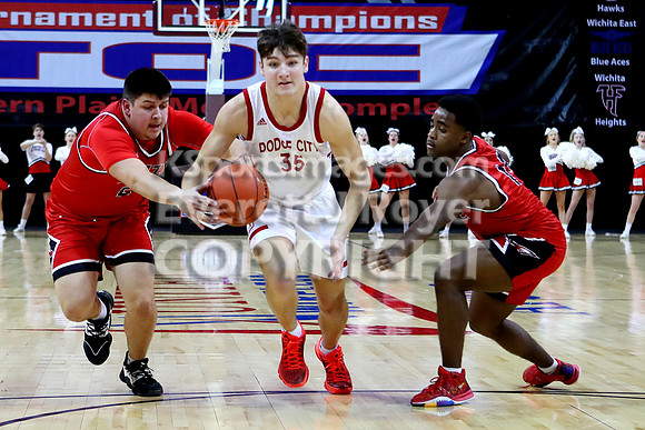 Dodge City vs Maize Boys Basketball