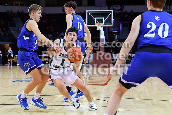 South Central vs South Gray, SPIAA Basketball Tournament,  Dodge City