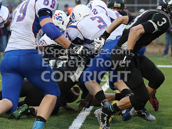Central Plains Oilers vs. Hanover Wildcats  2014 Kansas 8 Man D1 Championship Game