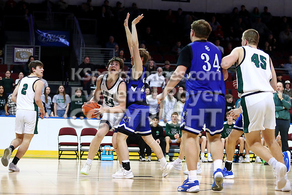 South Central vs South Gray, SPIAA Basketball Tournament,  Dodge City