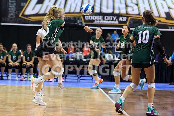 Maranatha Academy vs Valley Heights 2A State Volleyball Tournament
