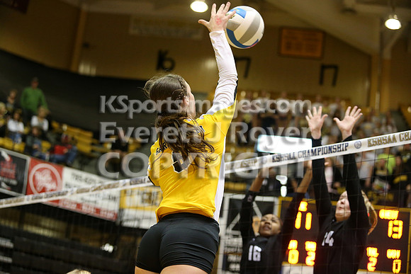Garden Plain vs  Maranatha 2A Volleyball