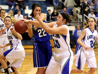 Thunder Ridge Longhorns vs. St. Johns Beloit-Tipton Blujays Girls Basketball - NPL Tourney Finals