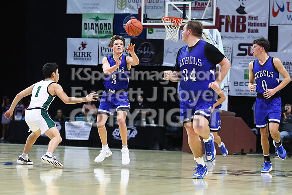 South Central vs South Gray, SPIAA Basketball Tournament,  Dodge City