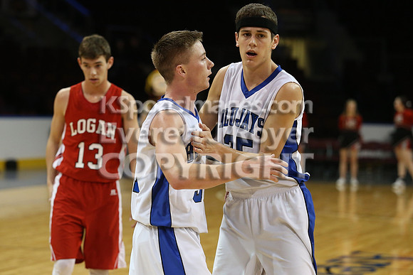 1AD2 Boys Third Place Game - Beloit St. John's Tipton vs Logan