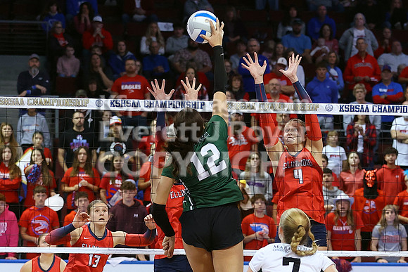 Maranatha Academy vs Ellinwood 2A State Volleyball Tournament
