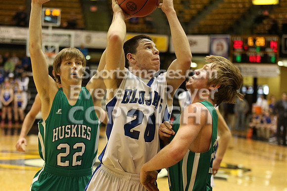Beloit St. Johns Tipton - Northern Valley Kansas State 1A D2 Basketball