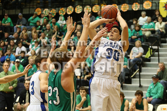 Beloit St. Johns Tipton - Northern Valley Kansas State 1A D2 Basketball