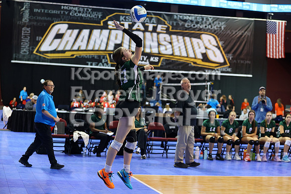 Maranatha Academy vs Valley Heights 2A State Volleyball Tournament