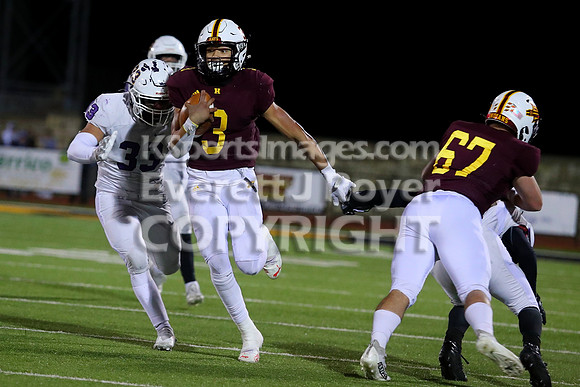 Hays High vs Valley Center 5A Football Playoff Game