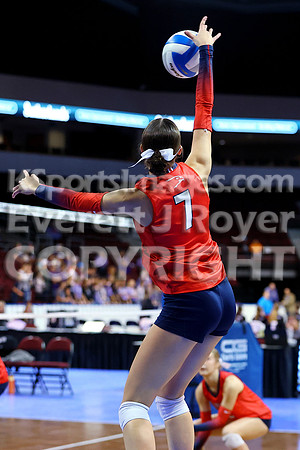 Maranatha Academy vs Ellinwood 2A State Volleyball Tournament