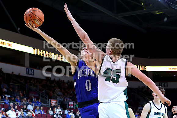 South Central vs South Gray, SPIAA Basketball Tournament,  Dodge City