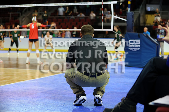 Maranatha Academy vs Ellinwood 2A State Volleyball Tournament