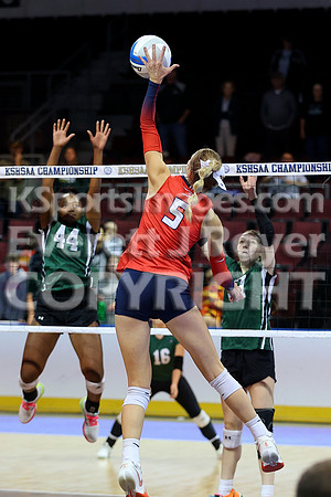 Maranatha Academy vs Ellinwood 2A State Volleyball Tournament