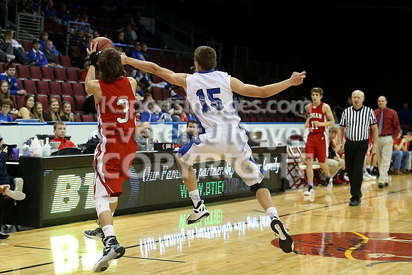 1AD2 Boys Third Place Game - Beloit St. John's Tipton vs Logan