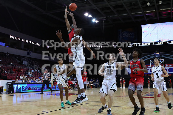 Wichita Heights vs Campus Boys Basketball