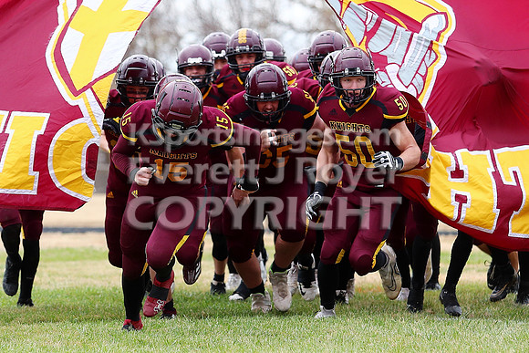 Victoria vs Wallace County 8MD2 Playoff Football Game