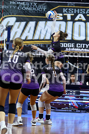 Valley Heights vs Inman 2A State Volleyball Tournament