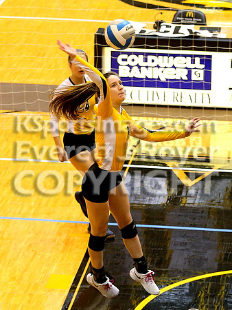 Garden Plain vs  Maranatha 2A Volleyball