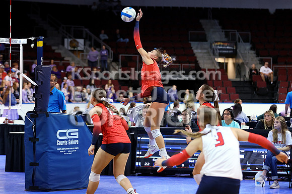 Maranatha Academy vs Ellinwood 2A State Volleyball Tournament